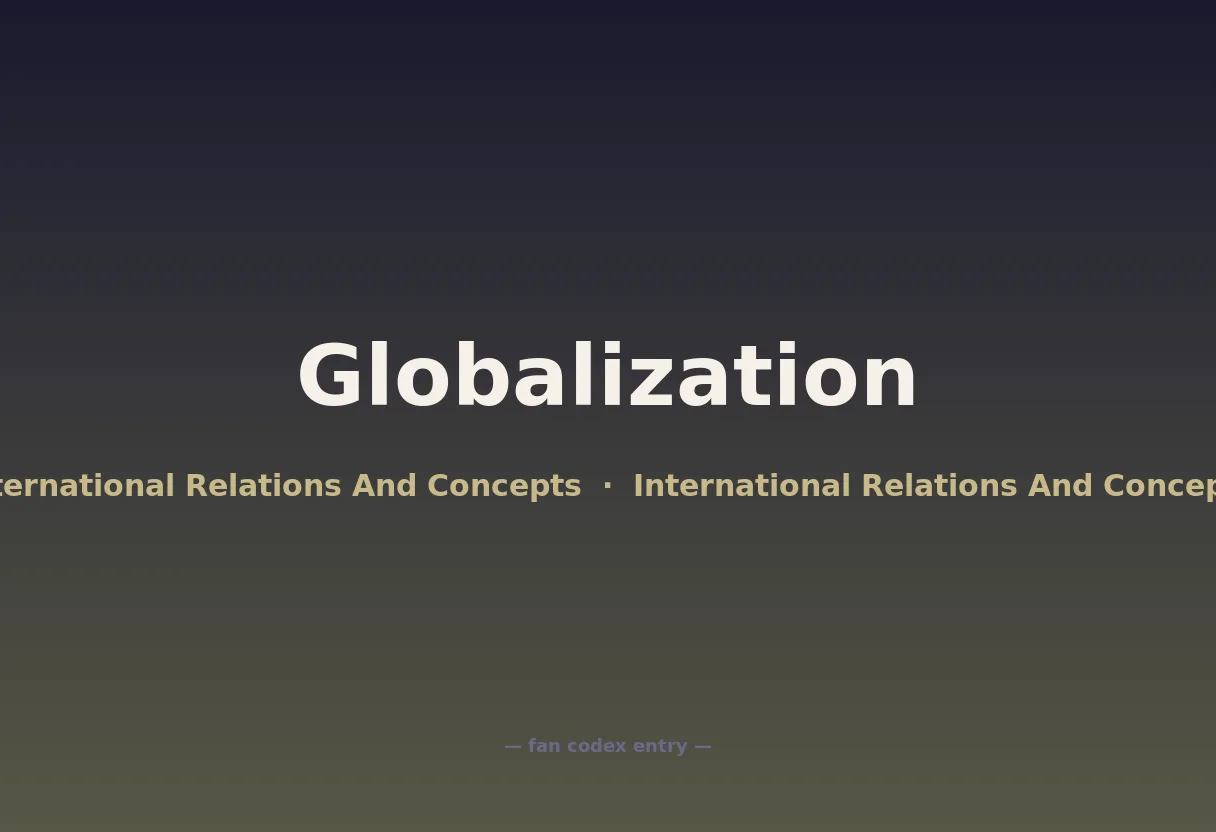 Globalization