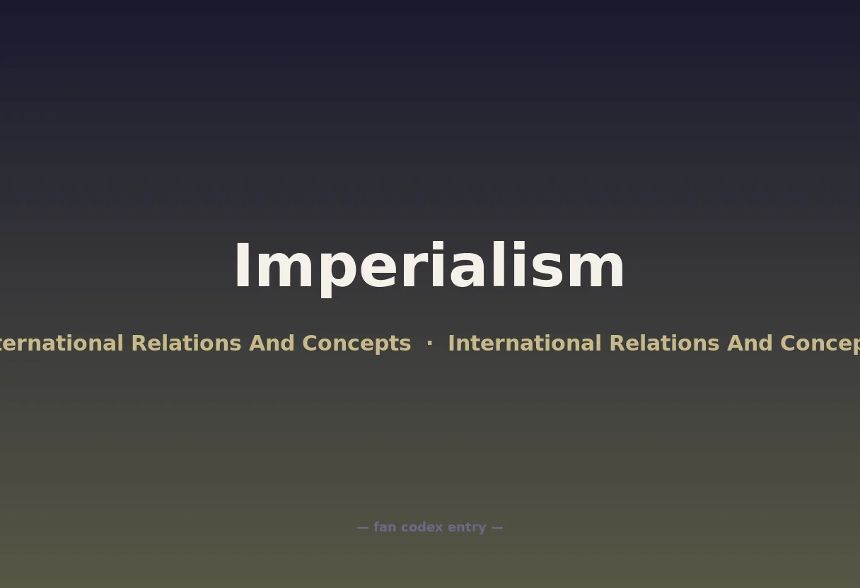 Imperialism